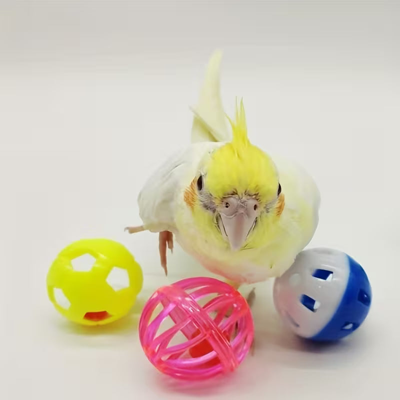 12pcs Random Color Interactive Bird Toys Set, Random Color