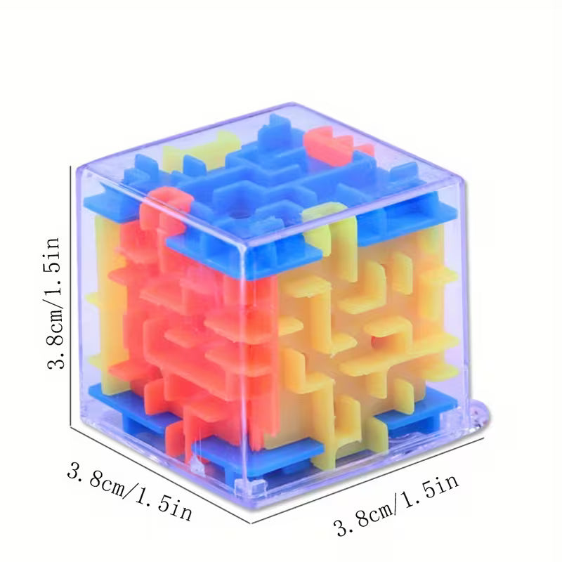 Gift for Her/him 4/25-Piece 3D Maze Kids Puzzle Toy Mini Rolling Ball