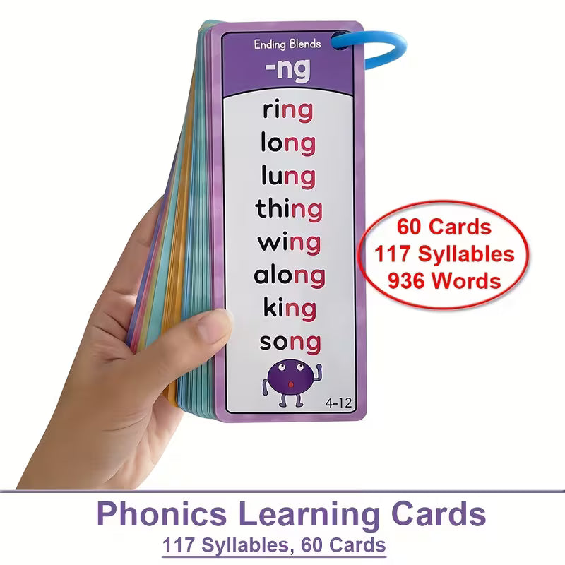 117 Families Words Phonics Word Lists Cards English Educational Teacher