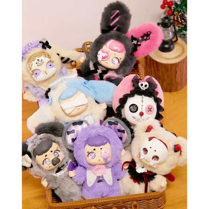 1pc Miniso Kasa WONDERFUL DREAM Series Plush Figure Keychain - 1pc Blind Box - Random Design
