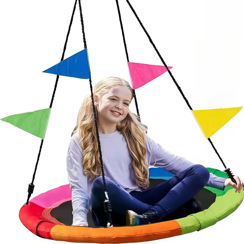 40" Outdoor Saucer Swing