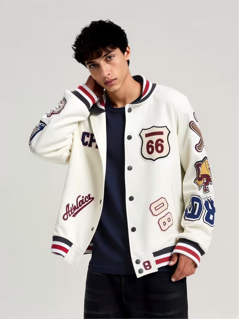 New Spring Men's Zip-Up Jacket Set, Men's Casual Sports Suit, Featuring a Stylish and Trendy