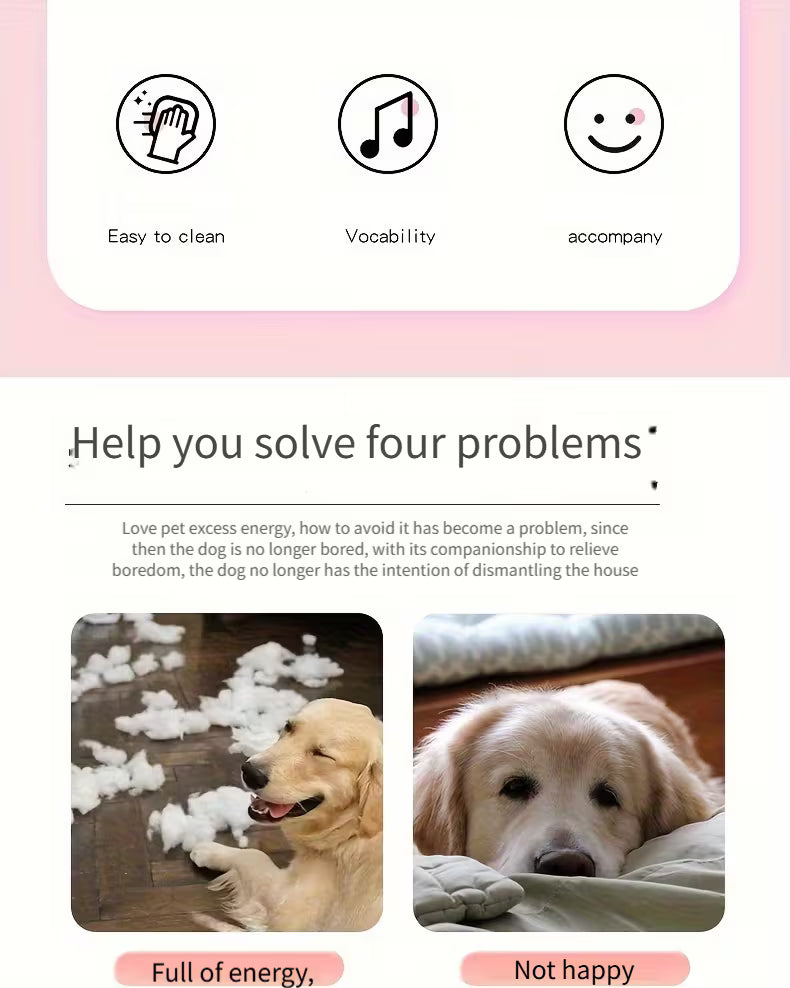 New Pet Toy Donut That Makes Sound Multi-Color Simulation Donut