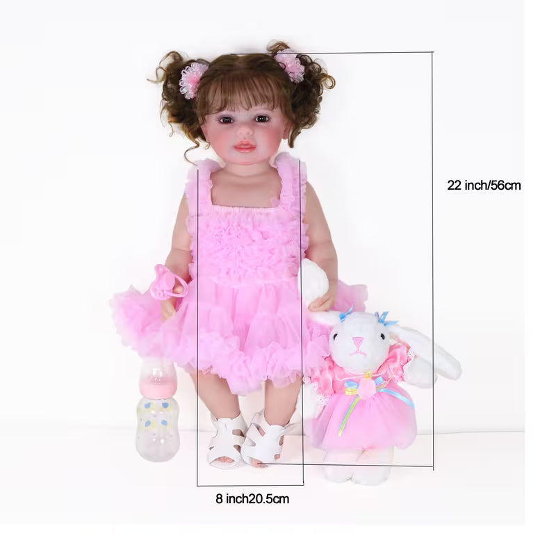 22-Inch Happy Dance with 3D Painted Skin and Soft Full Vinyl Plush