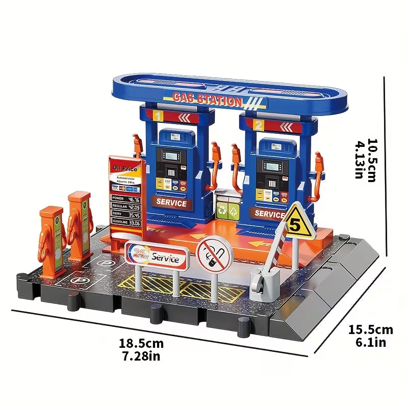 3-In-1 Parking Lot Toys