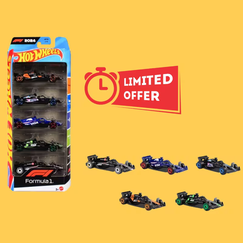 Formula 1 World Championship 5 piece Set Diecast Model Cars