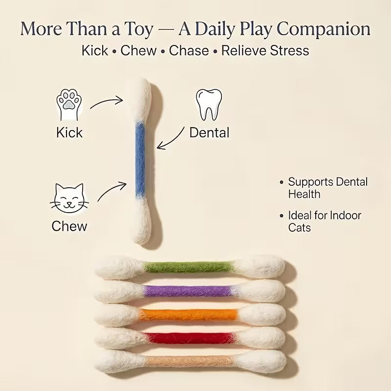 Extra Large Cat Toys, Cute Interactive Cat Sticks Set, Random Color