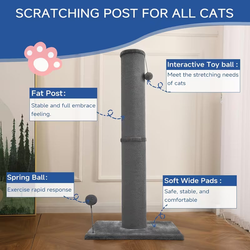 41.73-Inch Large Cat Scratching Post