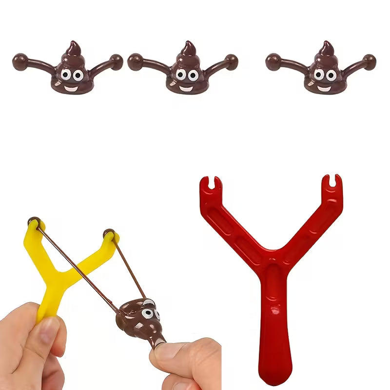 Funny Christmas Gift: a Slingshot Poop Launcher