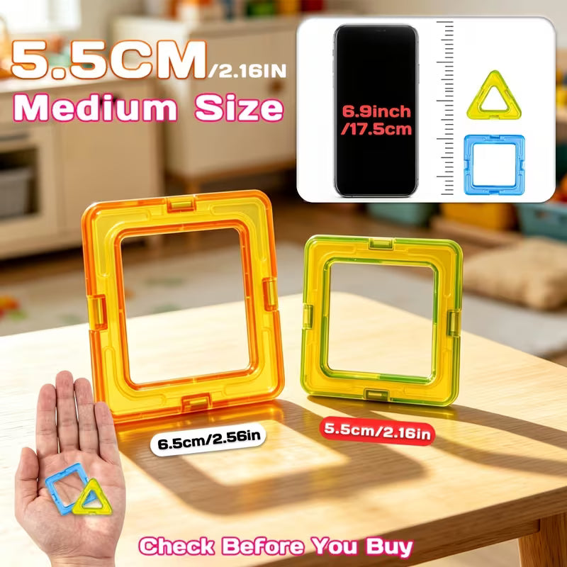Magnetic Building Blocks Set