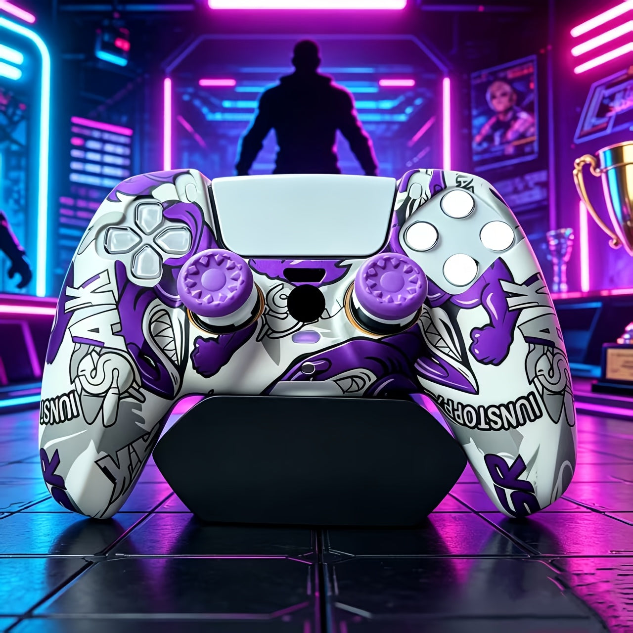 For PS5 | High-quality Material Controller Protective Cover, Polygonal Anti-slip