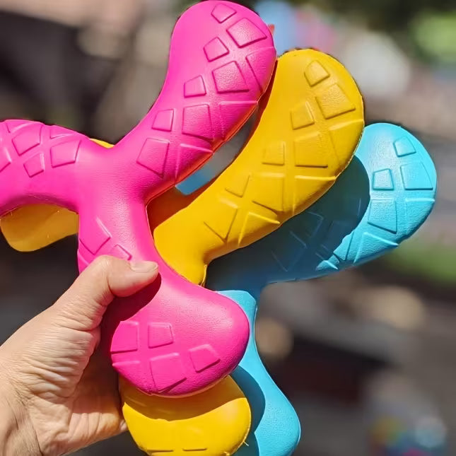 1pc Pet Interactive Flying Disc - Wear-Resistant EVA Set