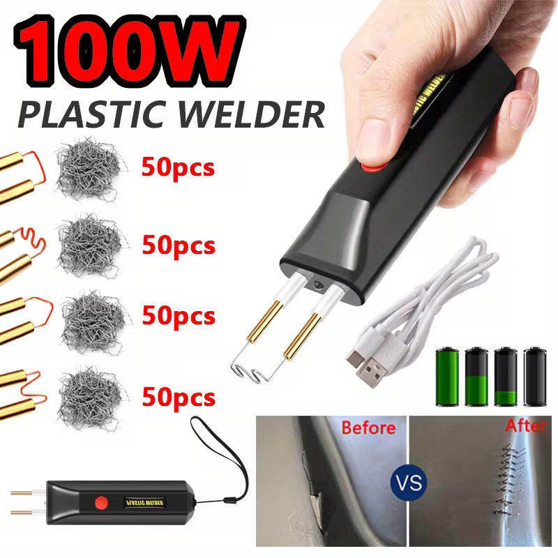 100W Plastic Welder USB Portable MINI Hot Plastic Crack Repair, Plastic