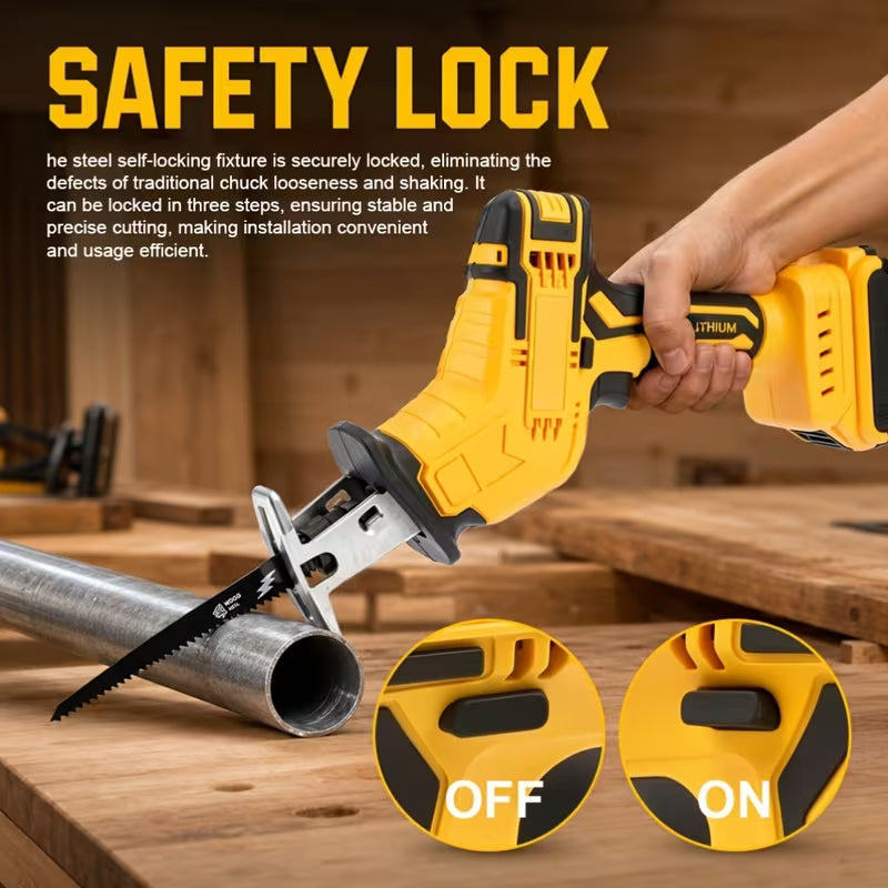 For Dewalt 20V MAX Battery Brushless Cordless Reciprocating, Wood