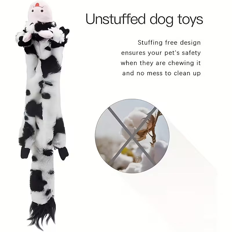 Durable Crinkle Squeaky Pet Toys Set