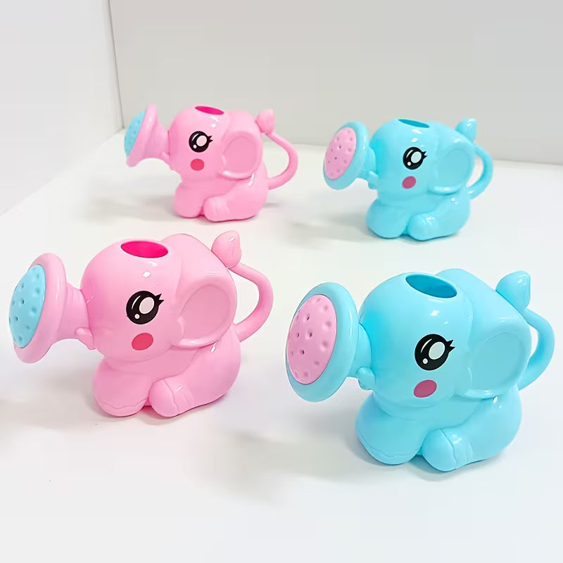 1/2/4/6-Piece of Newborn Elephant Watering Can for the Bathroom