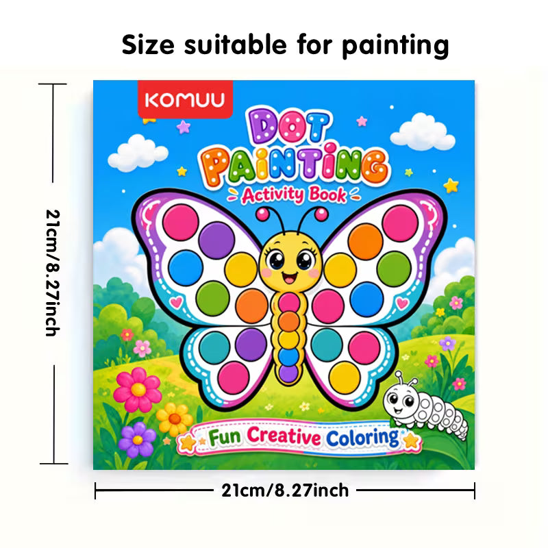 Kids Dot Painting Activity Book