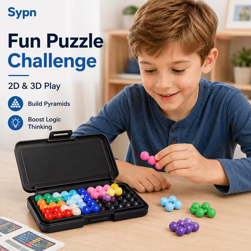 200 Levels 3D Pyramid Logic Puzzle