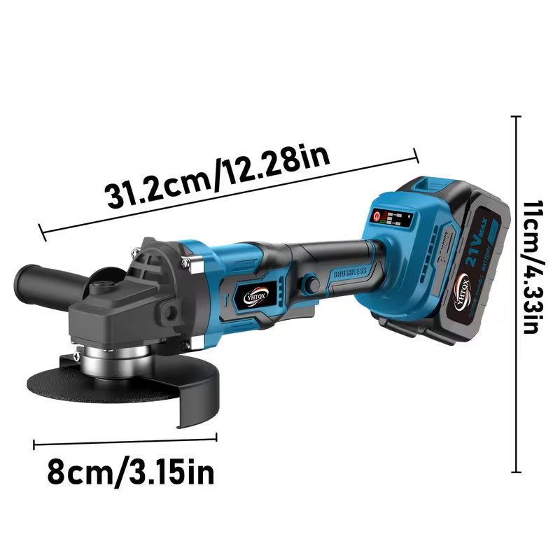 In- Cordless Tool Kit with - Tools Suitable for Home, Neat Storage Packaging
