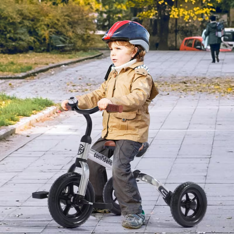 3-In-1 Tricycle for Toddlers Age 2+ Years Old Boys Girls with Detachable