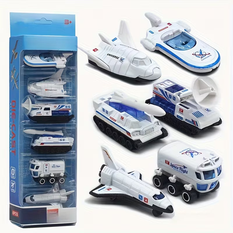 1:64 alloy space shuttle combination toy set, give children fun
