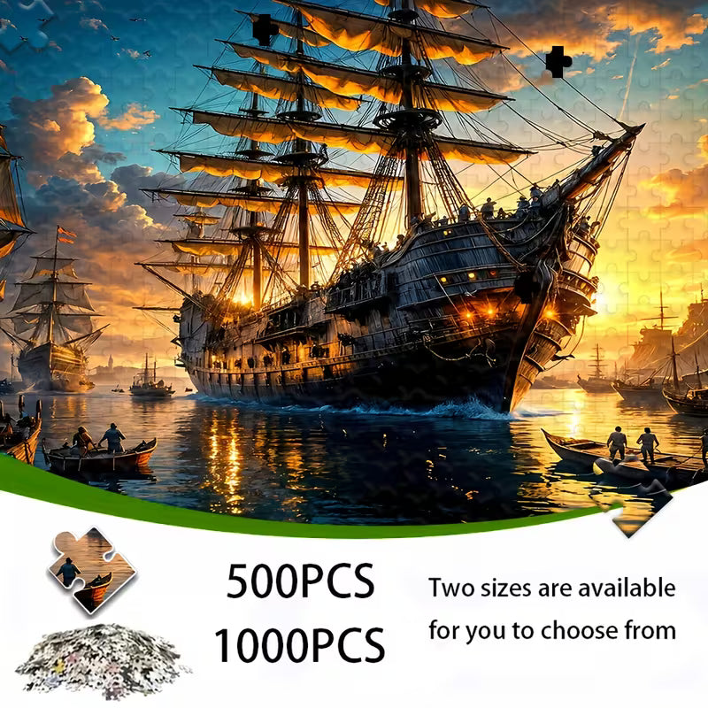 Adult Puzzle, High Quality, Stress-Relieving Fun Family Game Set