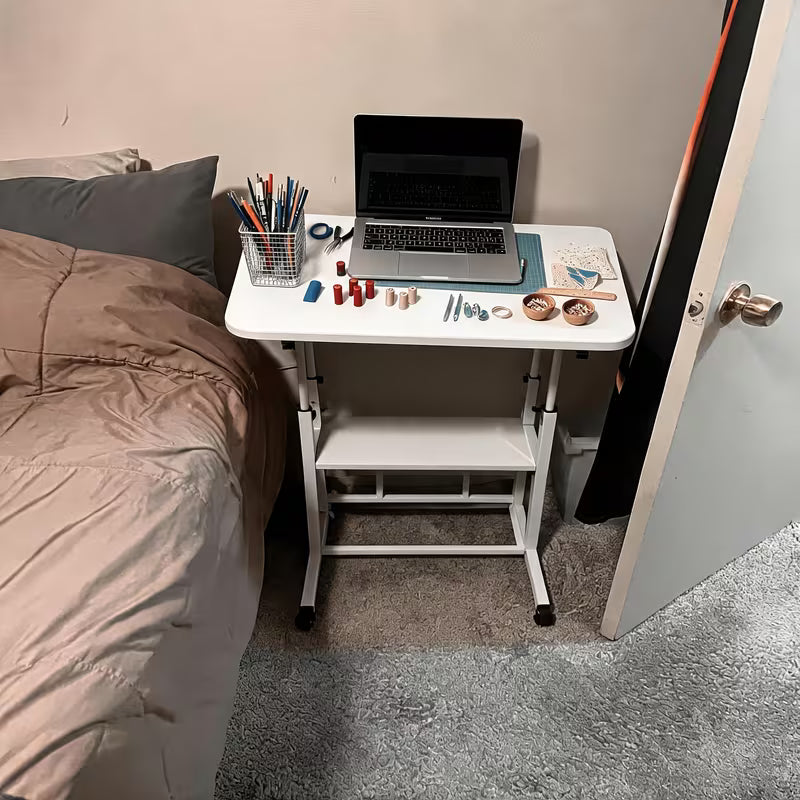 Height-Adjustable Sewing And Crafting Workstation