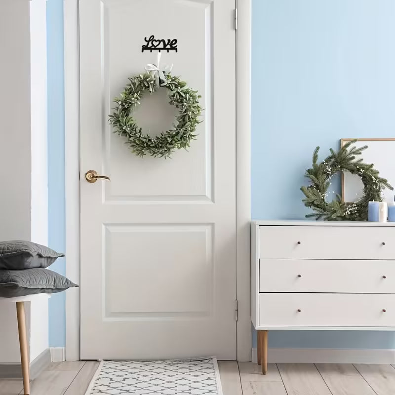 Iron Wall-Mounted Storage Rack Metal Key Holder Cross-Border Floating Wall Key Hook Iron Craft