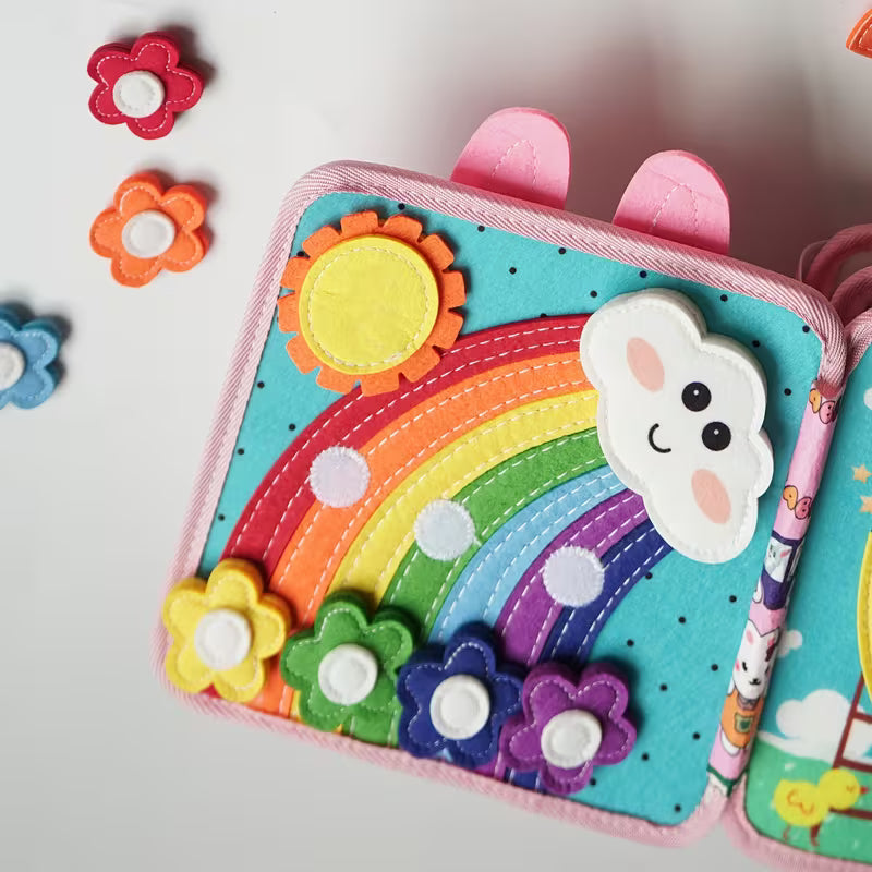 Busy Book for 1-3 Year Olds Felt