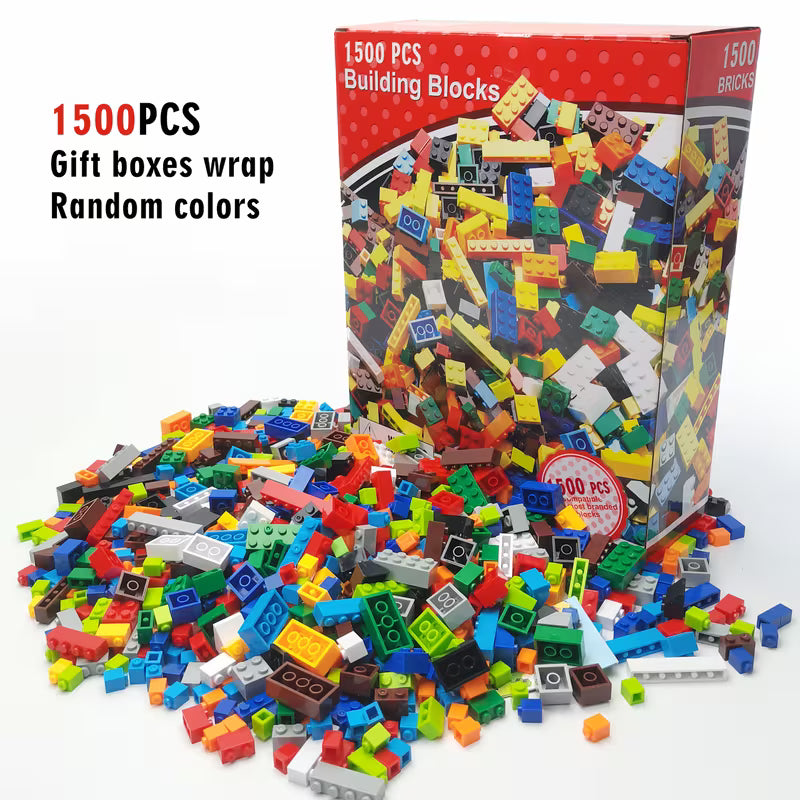 Gift Box Packaging Classic Regular Basic Stacking Puzzle Small Granule Set, Random Color