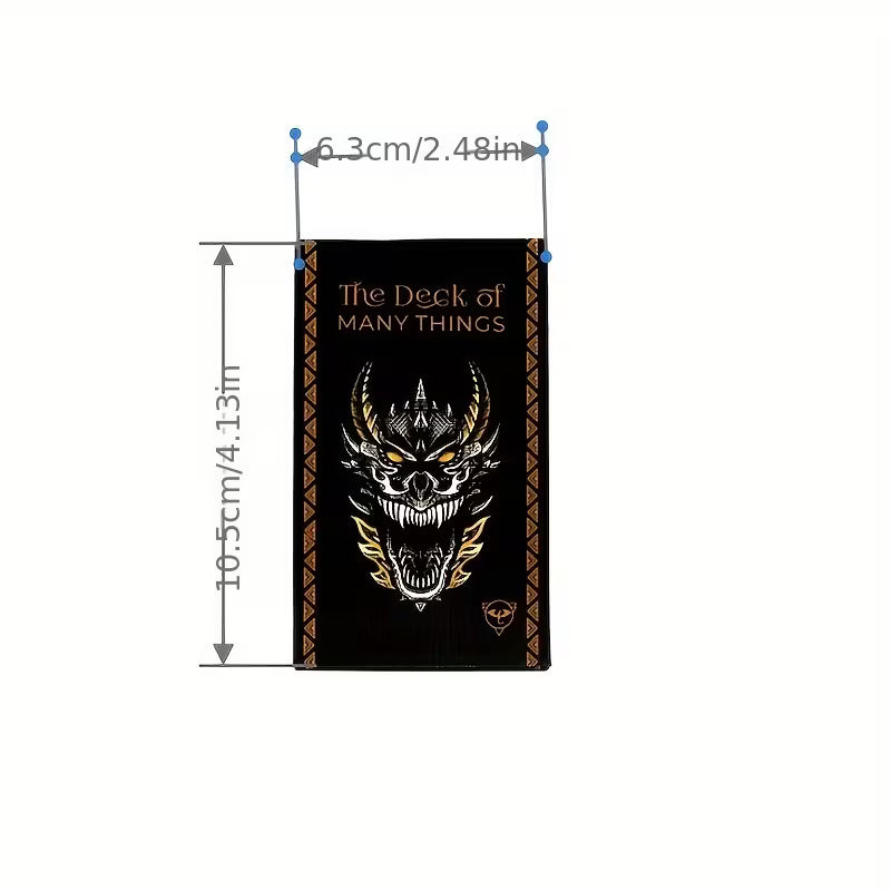 Card Deck of Many Things English Card Game
