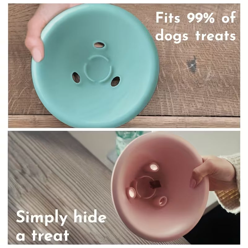 Dog Interactive Leak-Proof Food Slider Toy, Puzzle Passing