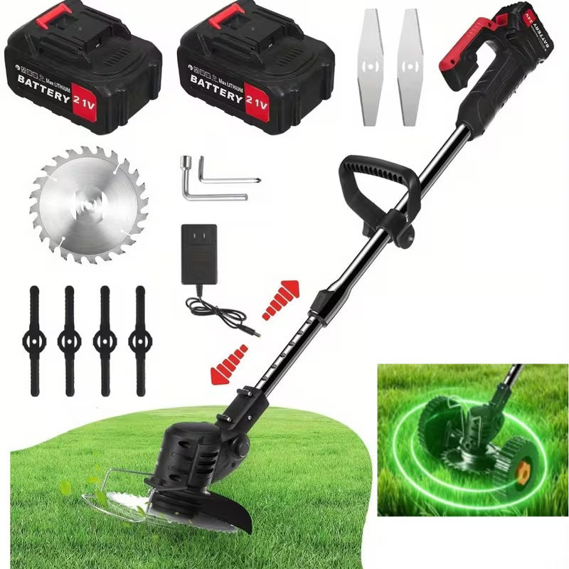 Electric Weed Eater Cordless 2 Weed Wacker Battery Operated