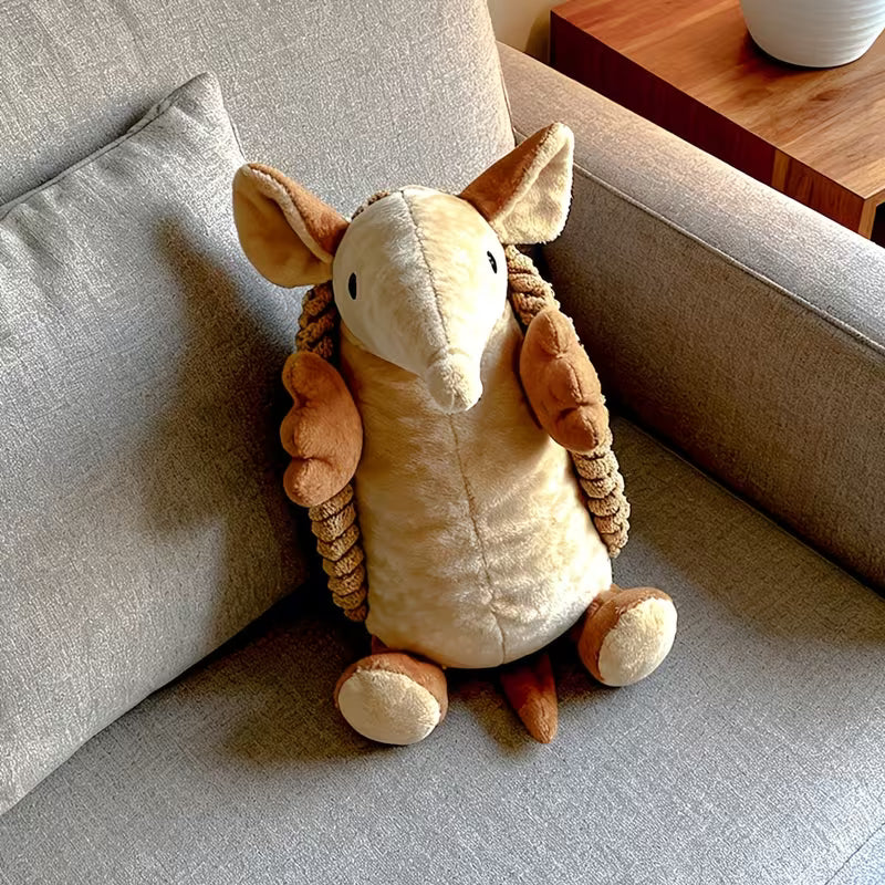 Boredom-Relieving Interactive Pet Plush Toys: Double-Layer Composite, Tear/Bite-Resistant