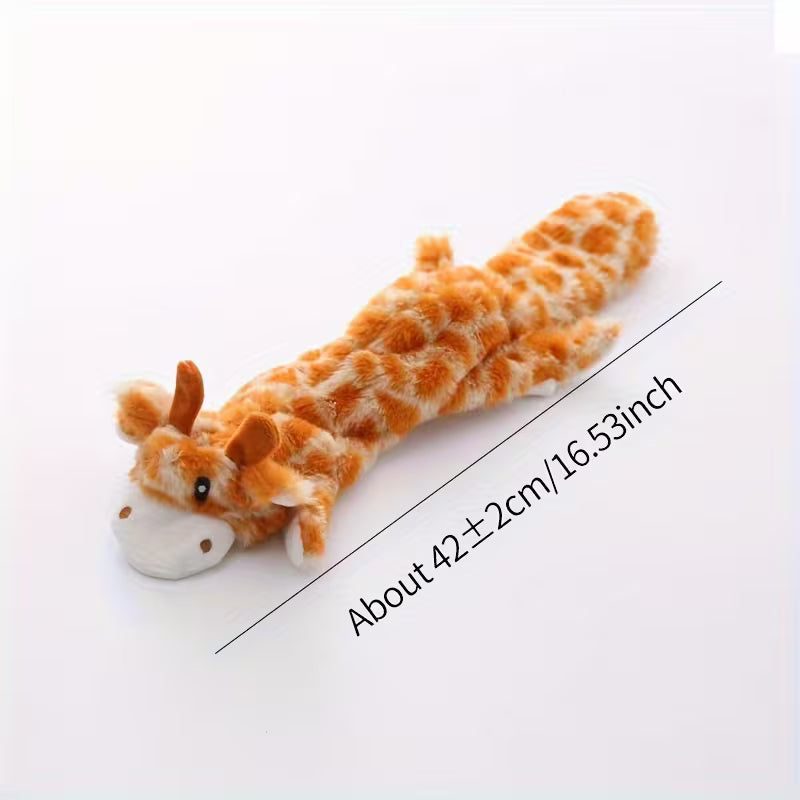 Plush Squeaky Dog Toy Set