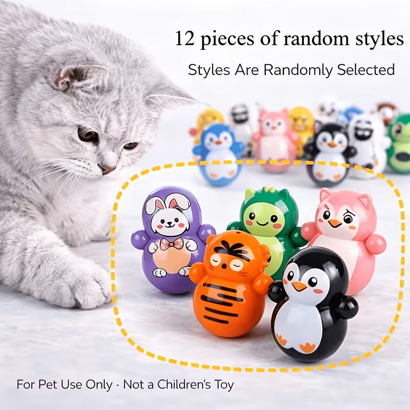 Of Indoor Cat Rolling Toys • Self-Rolling Cat Set, Plastic