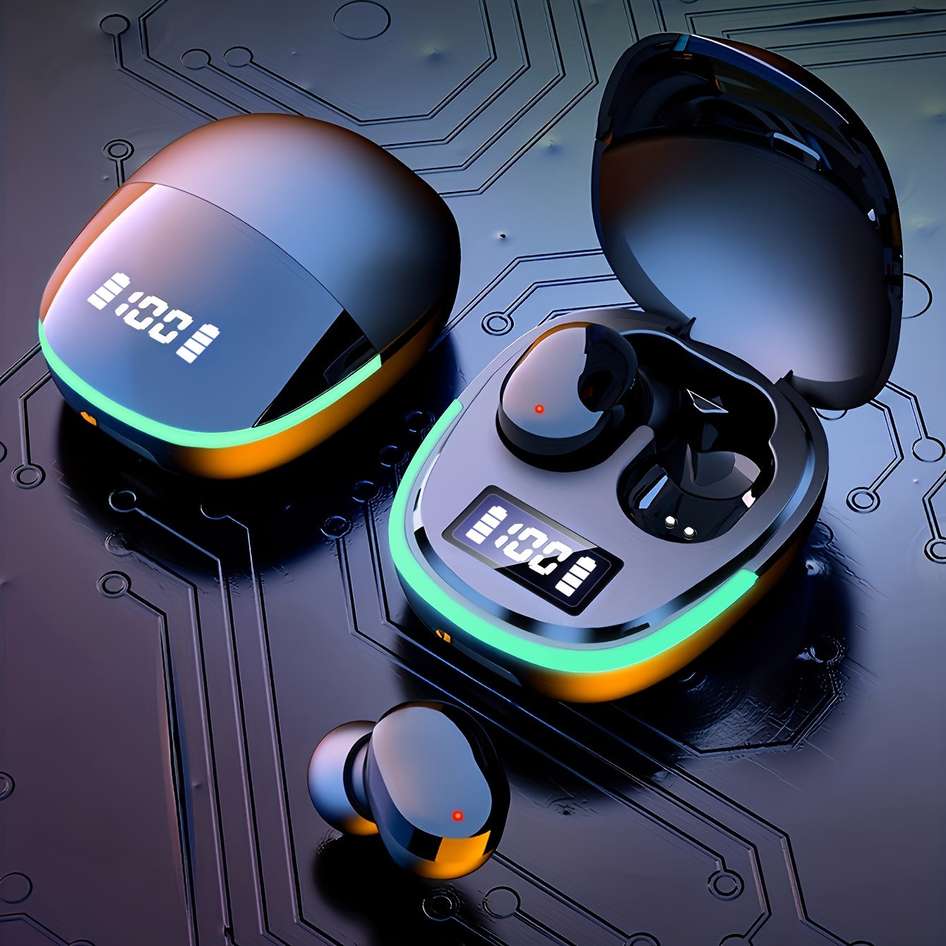 Dynamic Sound, Touch Control TWS Wireless Earbuds
