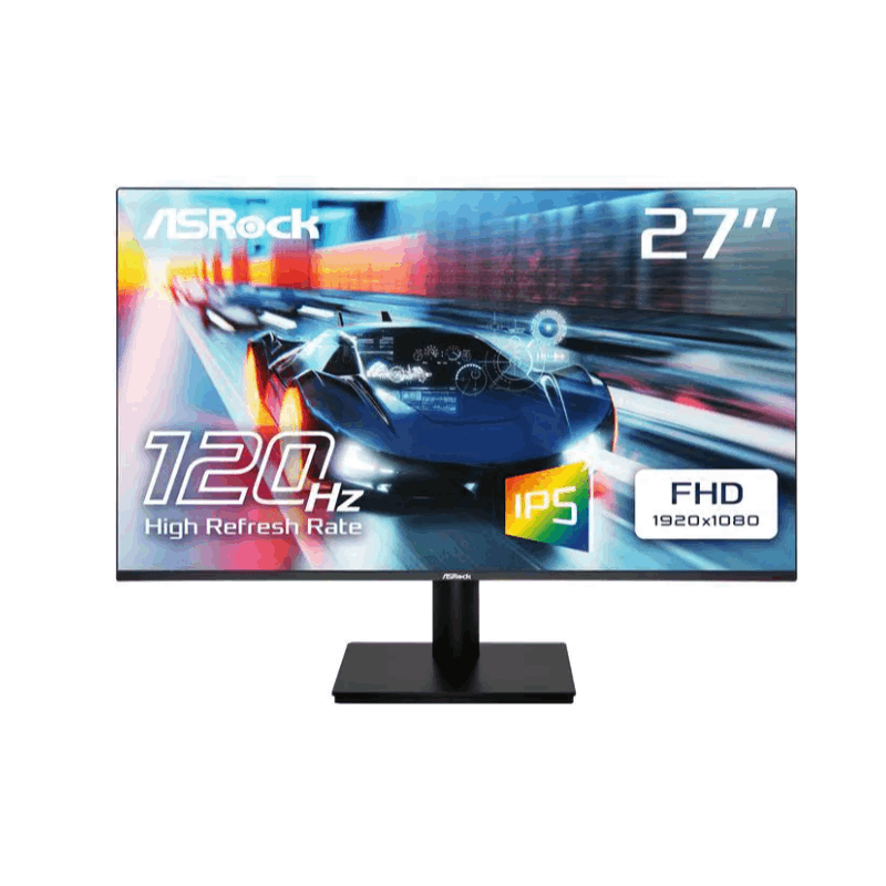 ASRock CL27FFA Challenger 27in 120 Hz IPS FHD Gaming Monitor