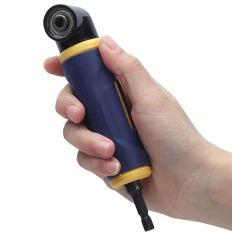 ASDTODW 90° Right Angle Drill Driver with Ergonomic Blue & Yellow Handle