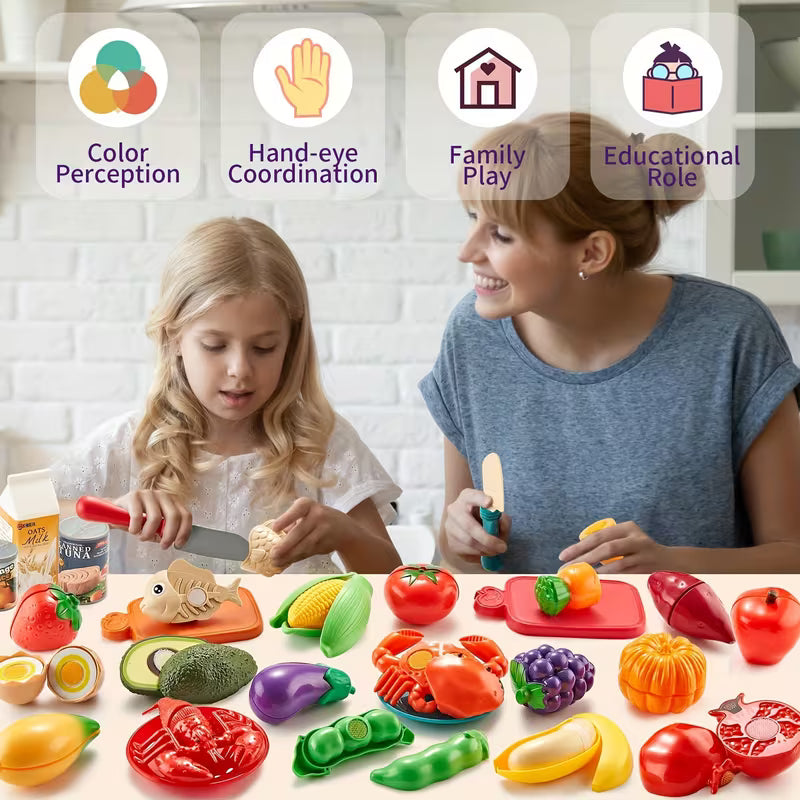 Pretend Play Food for Youngsters Kitchen