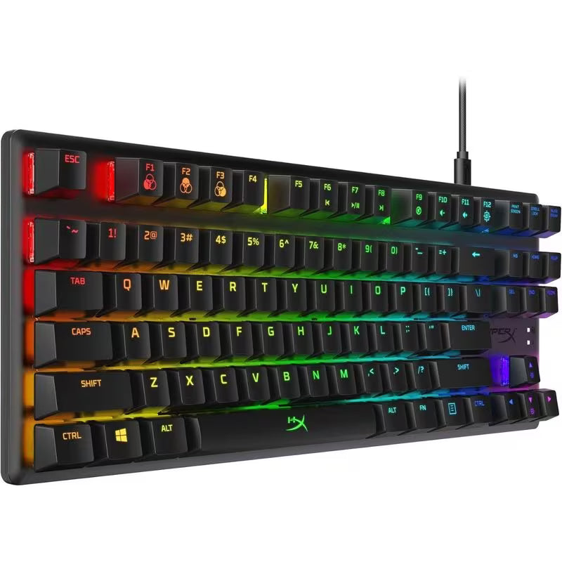 HyperX Alloy Origins Core Wired Gaming Mechanical Keyboard Compact Tenkeyless HyperX Red Switch