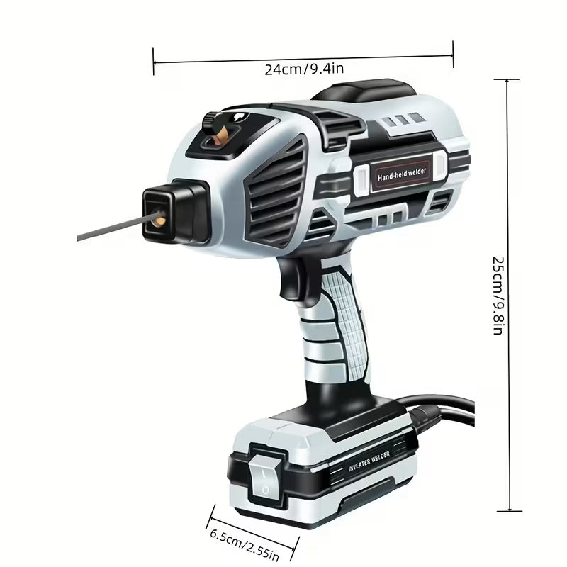 DAYS4600W High-Efficiency Semi-Automatic Welding Machine - 110V Handheld Arc Welder