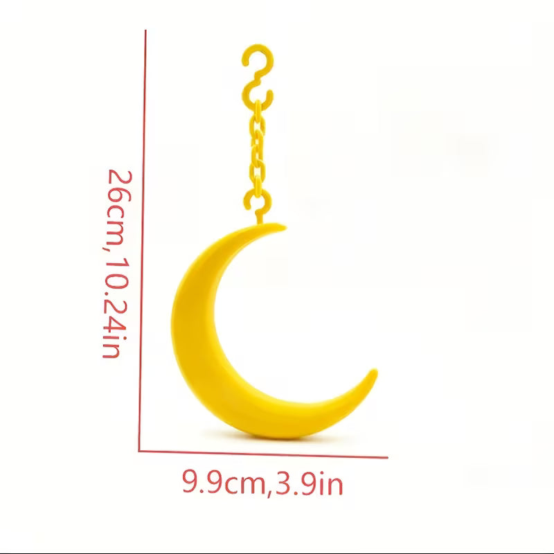 Parrot Moon Swing, Hanging Bird Perch Stand, Swing