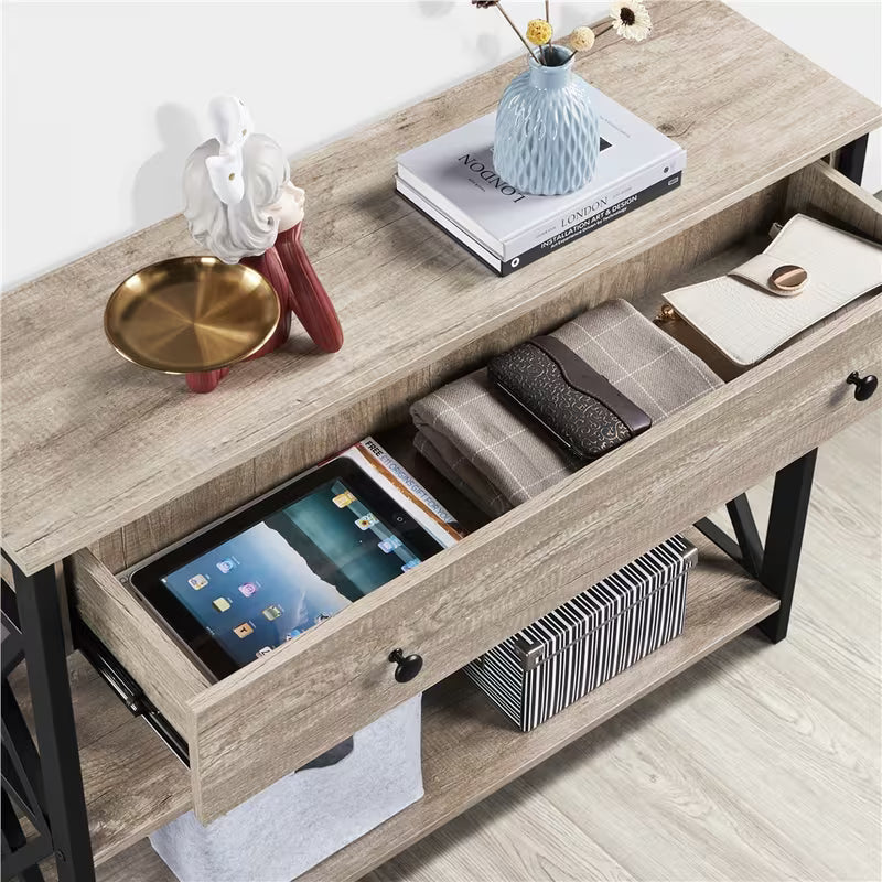 Costoffs Console Table, Metal