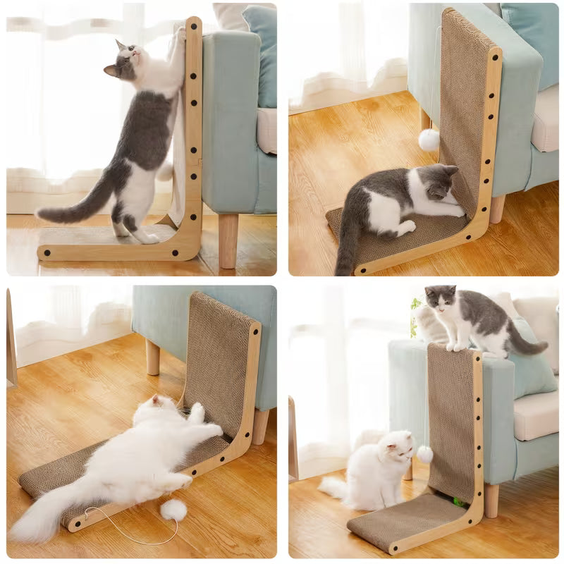 Of Cat Scratcher, Cat Scratching Post, Cardboard Cat Set