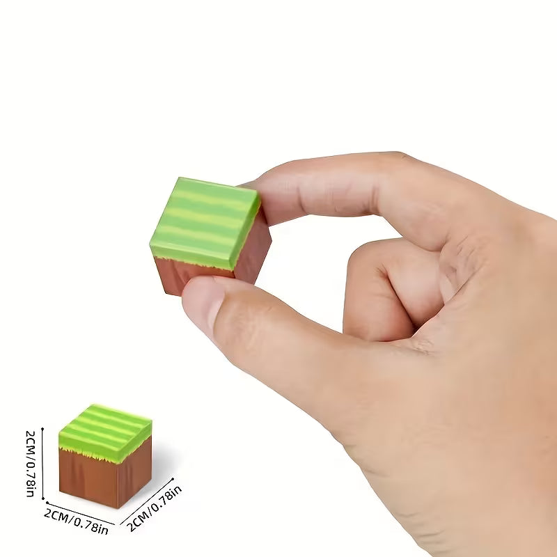 Random Color 100-Piece Building Blocks Puzzle