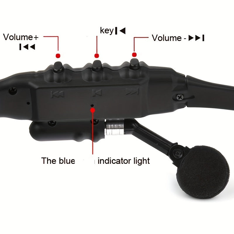 Wireless Glasses 2in 1 Polarized Fashion Glasses Earphone, Wireless Headset