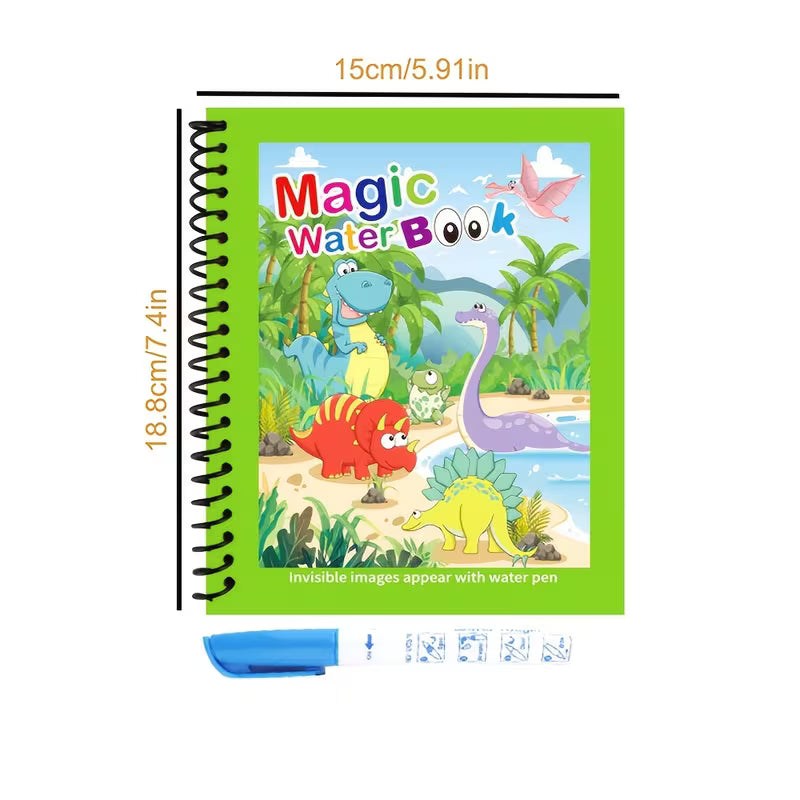 8-Piece Magic Water Picture Books