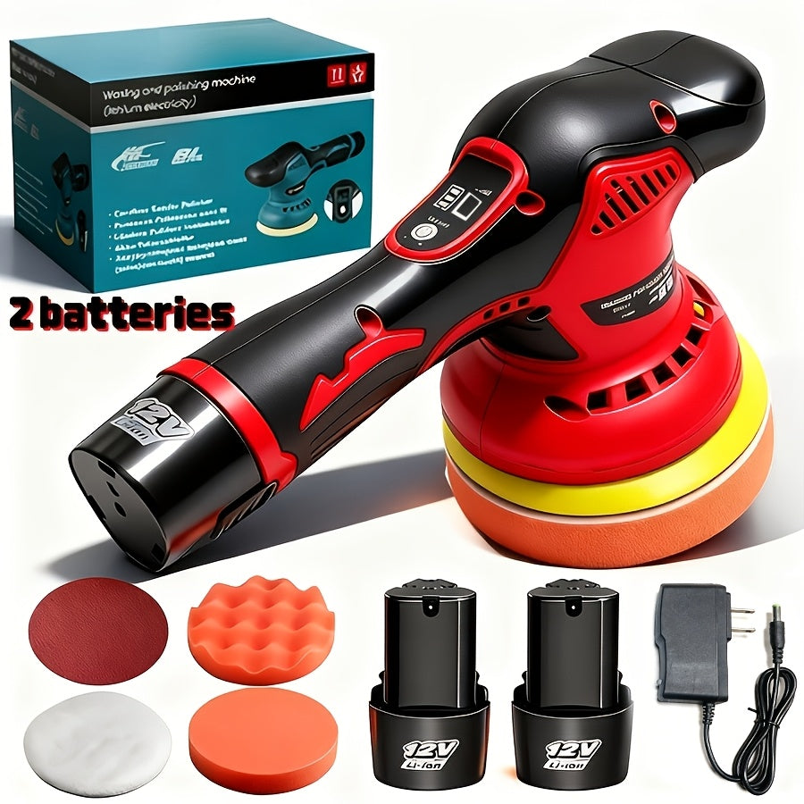 Cordless Car Polisher Kit