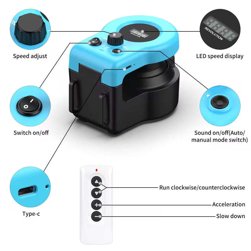 Upgraded for cat Interactive Toy, Blue